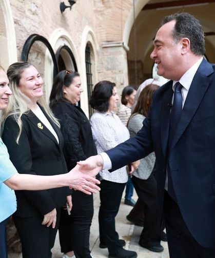 Başkan Dutlulu, MASMEK kursiyerleriyle buluştu