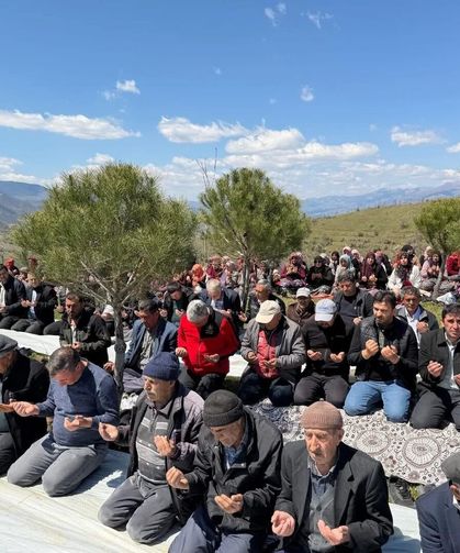 Kızılçukur’da yağmur duası geleneği yaşatıldı