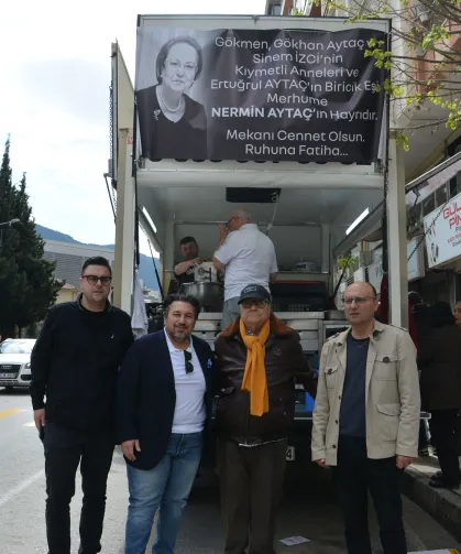 Merhume Nermin Aytaç için lokma hayrı yapıldı