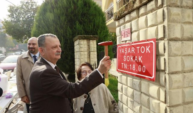 Yaşar Tok’un adı Yunusemre’de yaşayacak