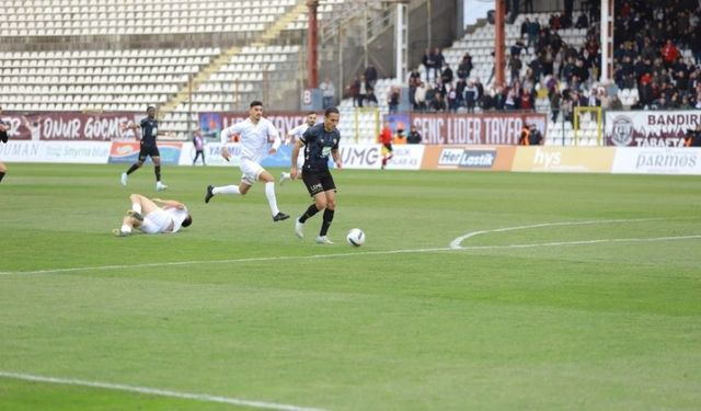 Trendyol 1. Lig: Bandırmaspor: 2 - Manisa Futbol Kulübü: 3