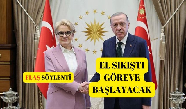 İddia: Meral Akşener yeni görevi için el sıkıştı