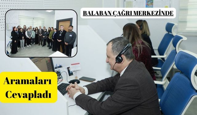 Aramaları Başkan Balaban cevapladı