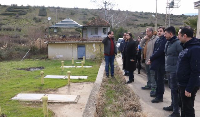 Alaşehir’in su sorunu bitiyor