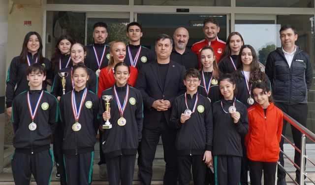 Manisalı cimnastikçilerden Fransa’da büyük başarı