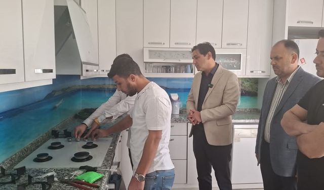 Selendi'de doğalgaz sevinci