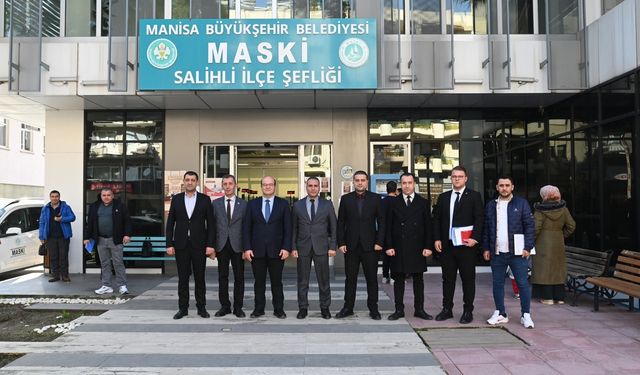 MASKİ’den Salihli’deki çalışmalara yakın takip