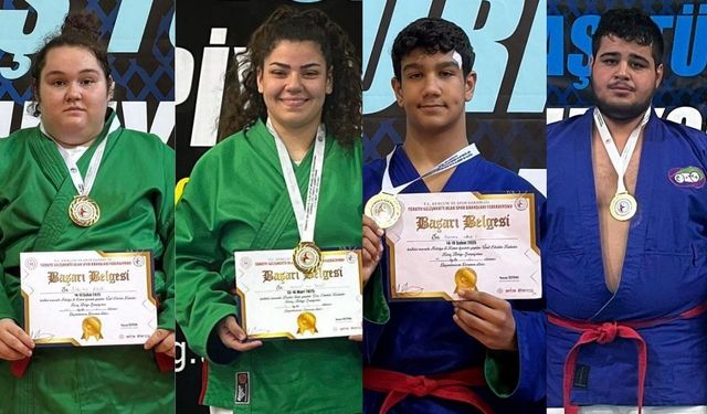 Salihlili 4 judocuya Avrupa Kuraş Şampiyonası’nda milli görev