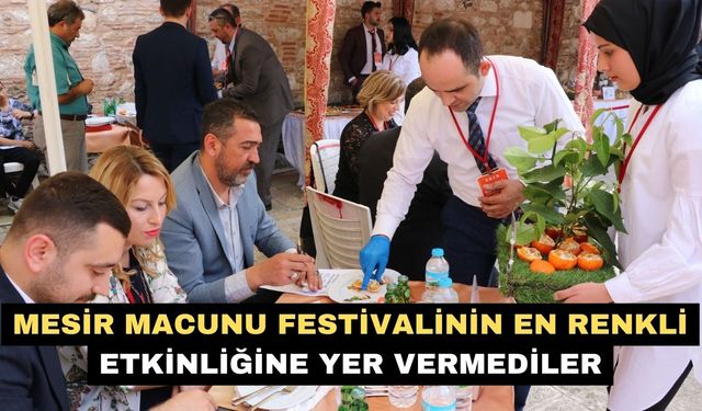 Mesir Macunu Festivalinin en renkli etkinliğine yer vermediler