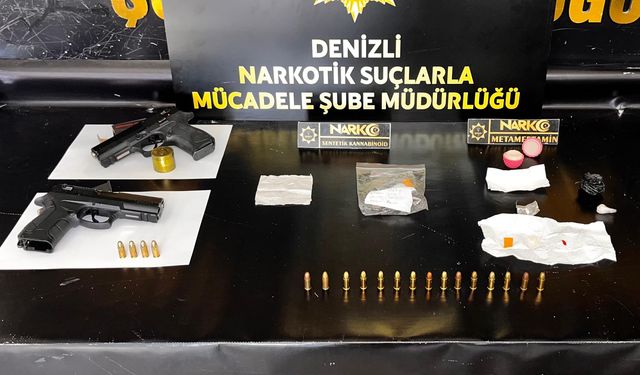 Denizli merkezli 4 ilde uyuşturucu operasyonu: 22 gözaltı