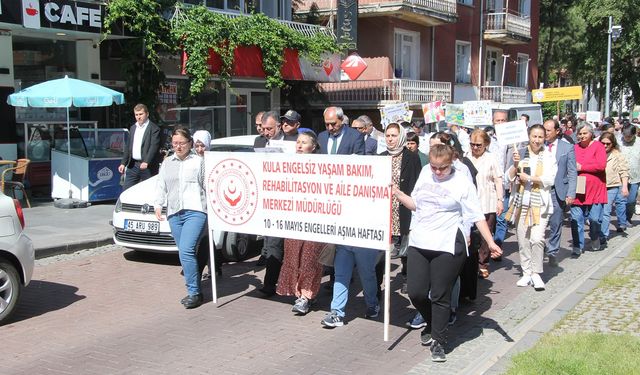 Kula'da Engelliler Haftası kutlamaları başladı