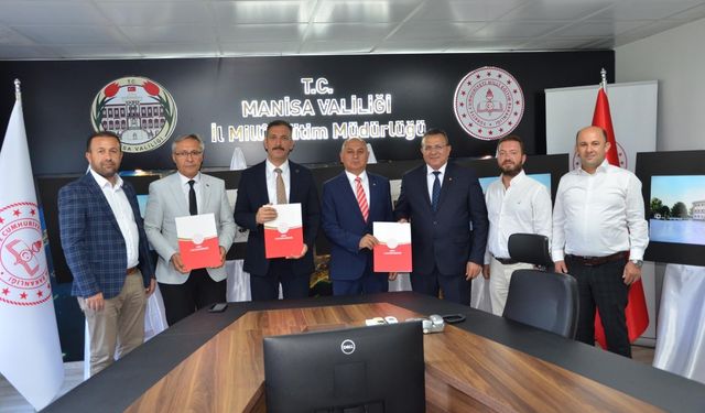 Salihli’ye modern bir okul daha kazandırılıyor