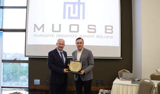 Muradiye OSB’den Yunusemre Kaymakamı Atilla Kantay’a veda yemeği