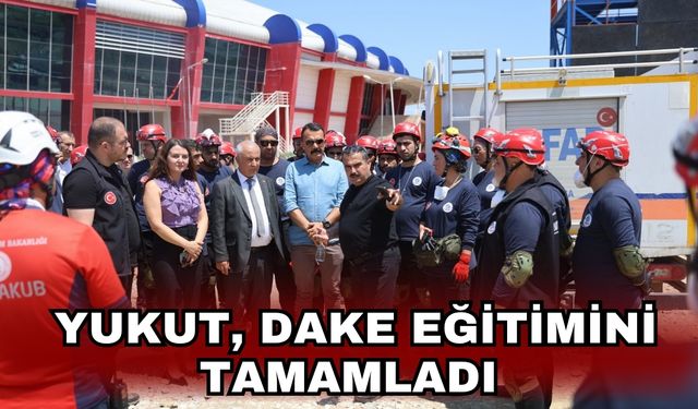 YUKUT, DAKE eğitimini tamamladı