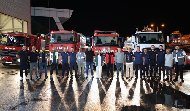 Manisa’daki orman yangınına Sakarya’dan destek