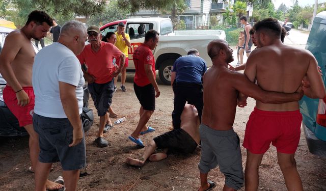 Cankurtaran ile vatandaşın yumruk yumruğa kavgası
