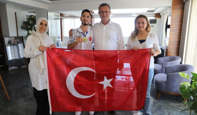 Manisalı sporcu Avrupa Şampiyonu oldu