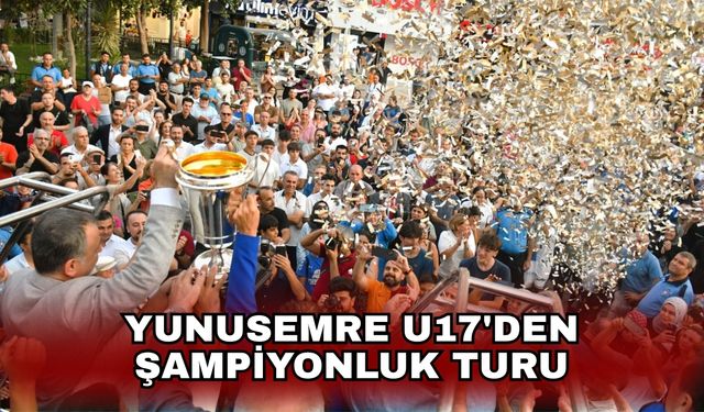 Yunusemre u17'den Şampiyonluk turu