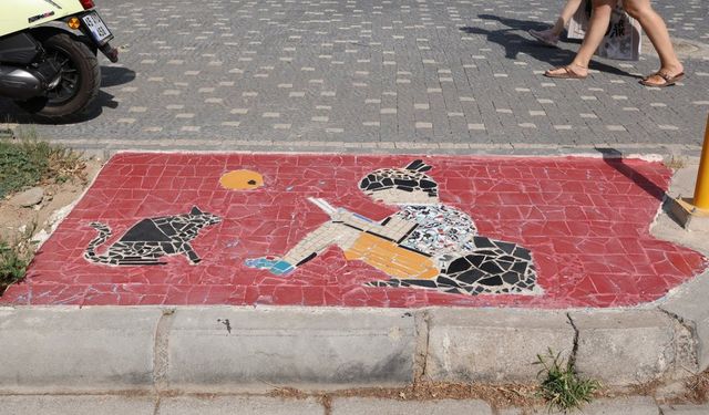 Şehzadeler kaldırımlarında Roma esintileri