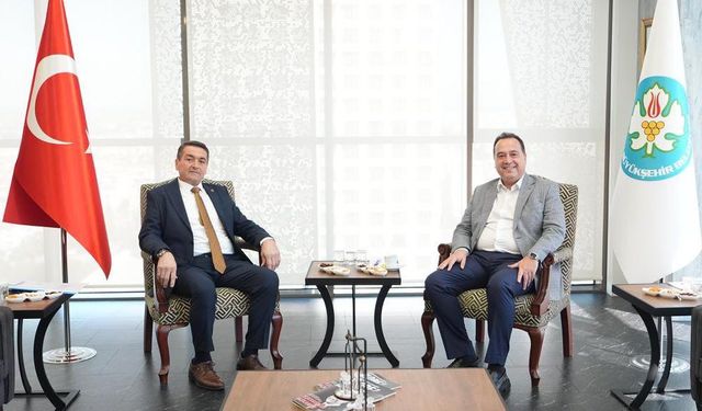 Saruhanlı Belediye Başkanı Cıllı'dan Başkan Dutlulu’ya ziyaret