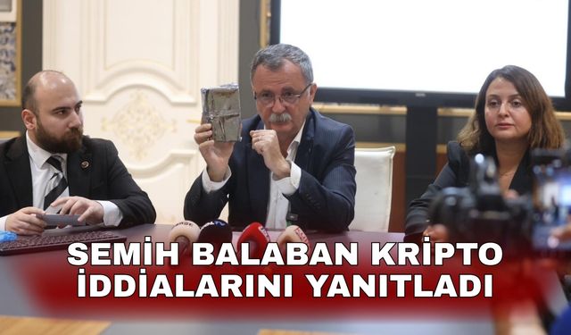 Semih Balaban kripto iddialarını yanıtladı