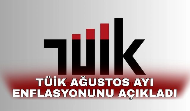 TÜİK Ağustos ayı enflasyonunu açıkladı
