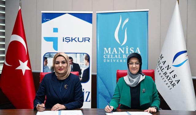 Manisa CBÜ ile İŞKUR arasında işbirliği protokolü