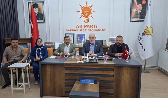AK Parti Sarıgöl Teşkilatı, Zafer Işık’ı ağırladı