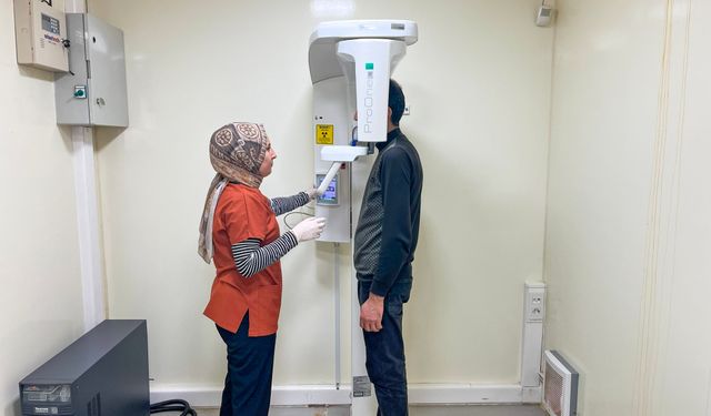 Sarıgöllüler artık diş röntgeni için ilçe dışına gitmeyecek