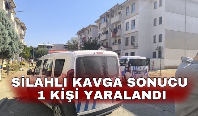 Silahlı kavga sonucu 1 kişi yaralandı