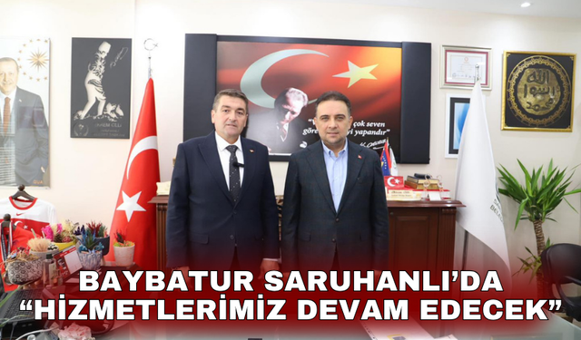 AK Partili Baybatur’dan Başkan Cıllı’ya ziyaret