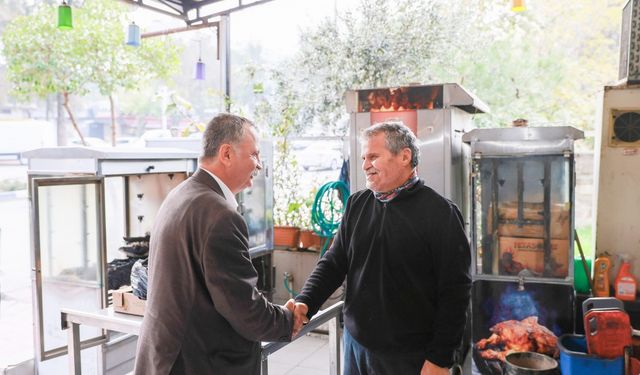Semih Balaban esnafın taleplerini yerinde dinledi