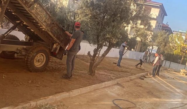 Sarıgöl’ün en büyük okulu yeni çehresine kavuştu