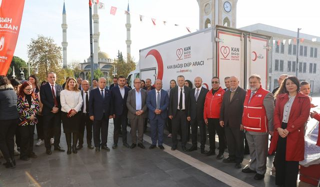 Yunusemre'de kan ve kök hücre bağış kampanyası düzenlendi