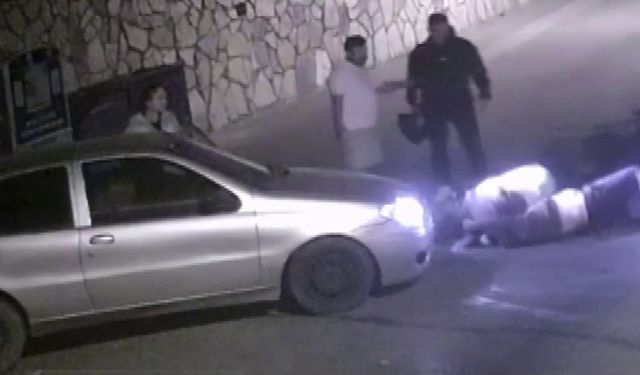 Yol verme tartışması yumruklu kavgaya dönüştü