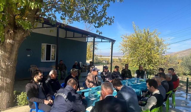 Sarıgöl Kaymakamı Dalak, mahalle ziyaretlerini sürdürüyor