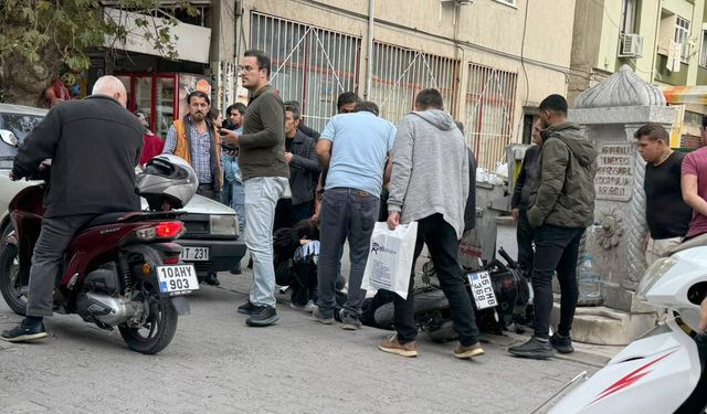 Edremit'te motosiklet ile otomobil çarpıştı: 1 yaralı