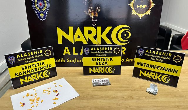 Alaşehir’de uyuşturucu operasyonu: 1 tutuklama