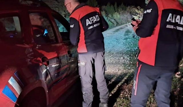Mantar için girdiği ormanda kaybolan vatandaş AFAD tarafından bulundu