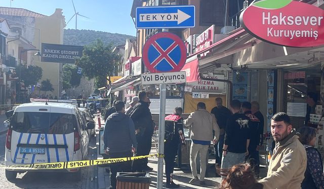 Çeşme'de midyeciye silahlı saldırı girişimi