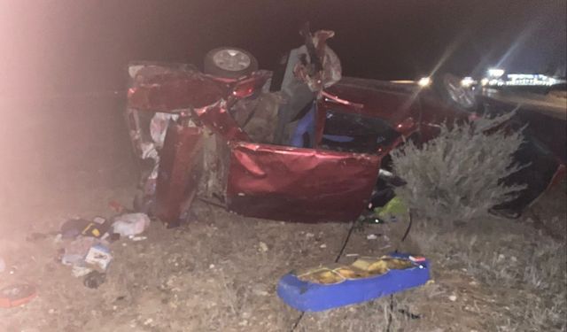 Takla atan Tofaş'ın sürücüsü hayatını kaybetti