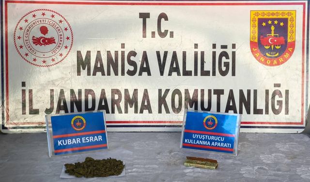 Manisa'da uyuşturucu operasyonu
