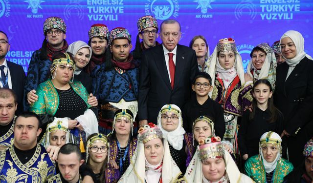 Cumhurbaşkanı Erdoğan: "Engelli vatandaşlarımızın sorunlarını çözüme ulaştırmak birincil önceliğimizdir"