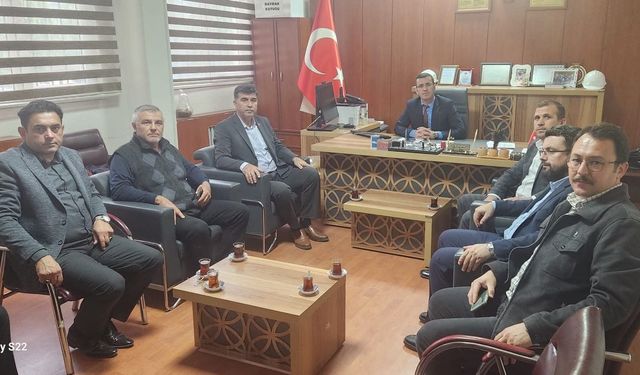 Eğitim-Bir-Sen'den Yıldırak'a ziyaret