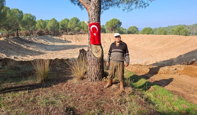 Salihli Kurttutan'da hayvanlar ve yangın için HİS göleti