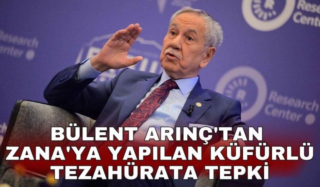 Bülent Arınç'tan Zana'ya yapılan küfürlü tezahürata tepki