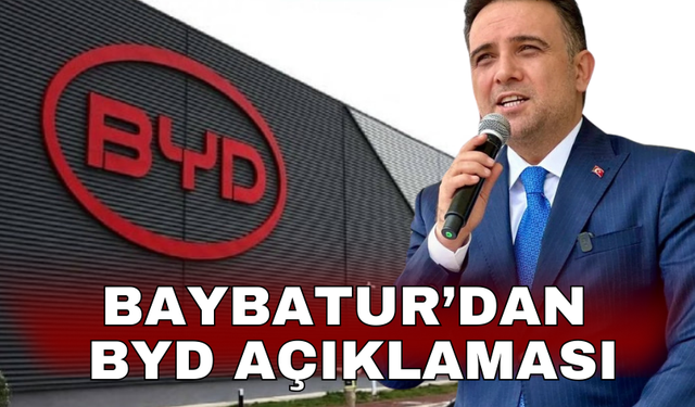 Baybatur’dan BYD Açıklaması