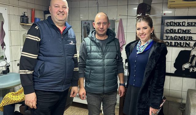 Ecerbilgiç’ten esnaf ziyaretleri hız kesmiyor