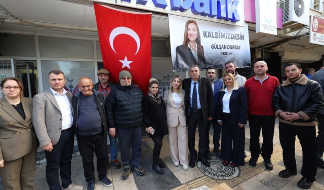 Şehzadeler Başkanı Şimşek, merhume Başkan Durbay için yapılan lokma hayrına katıldı
