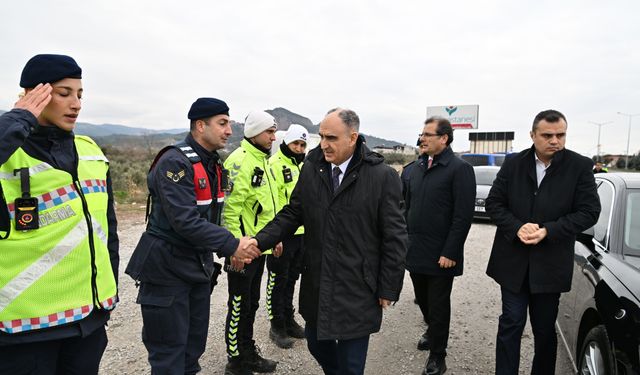 Vali Özkan’dan Salihli’de yılbaşı güvenlik denetimi